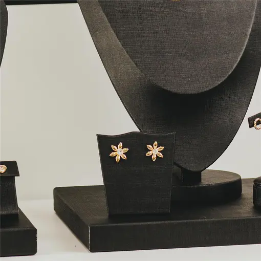 EXPOSITOR INDIVIDUAL PARA BRINCOS FACTO PRETO P