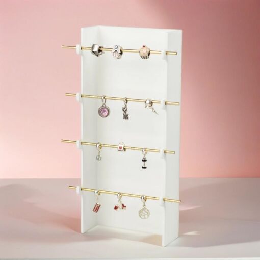 EXPOSITOR LAQUEADO PARA PINGENTES E BERLOQUES