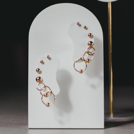 EXPOSITOR ORELHA DUPLA LUNA