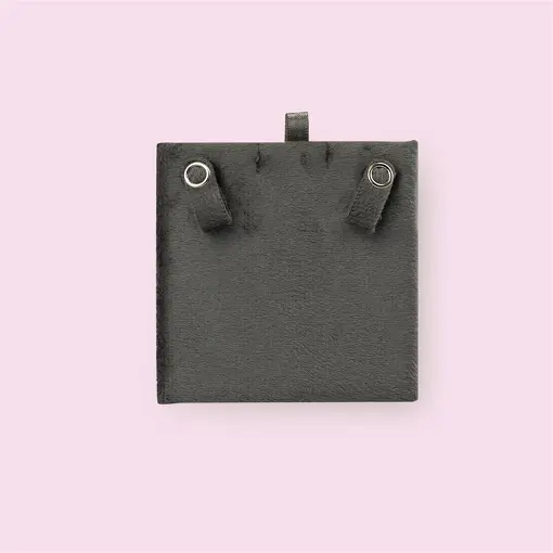 ENVELOPE 12X12 PLUSH CINZA ESCURO