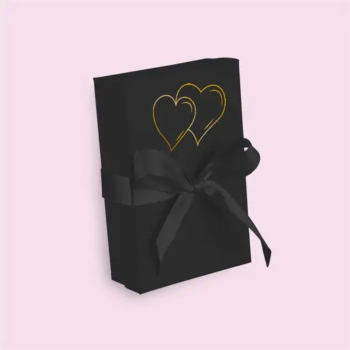 CAIXA PARA JOIAS CONJUNTO 08X12CM COM LOGO AMOR COM 10 UNIDADES