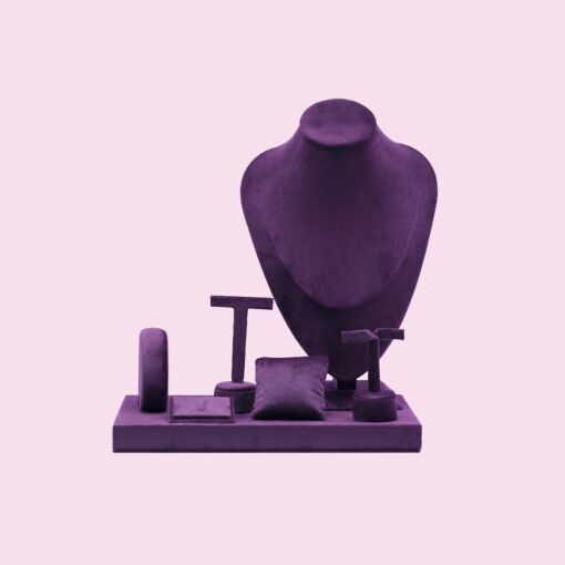 KIT EXPOSITOR COLORS VIOLETA 7  PEÇAS