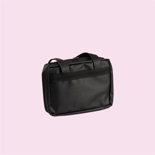 BOLSA REVENDEDORA 21X29CM COM BOLSOS LINHO PRETO