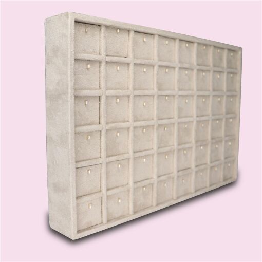 BANDEJA SUEDE COM 48 CARTELAS PARA BERLOQUE