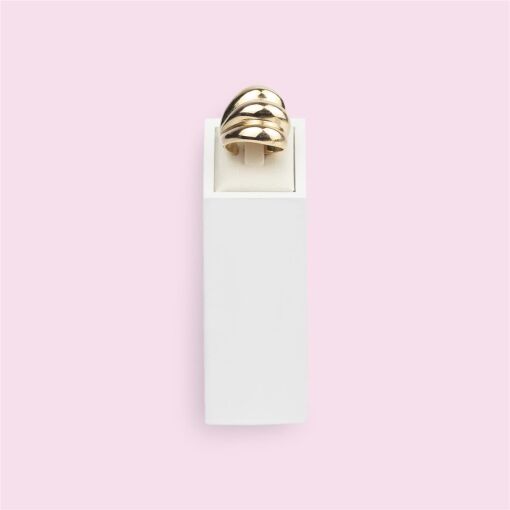 EXPOSITOR ANEL PÉROLA LAQUEADO + FACTO OFF WHITE