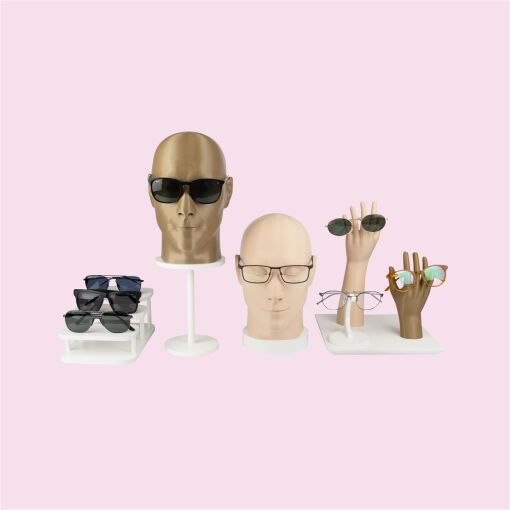 KIT EXPOSITOR ÓTICA SKIN + LAQUEADO 09 PEÇAS