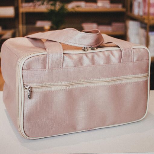 BOLSA MASTER SEM BANDEJAS CORINO LINHO ROSÉ