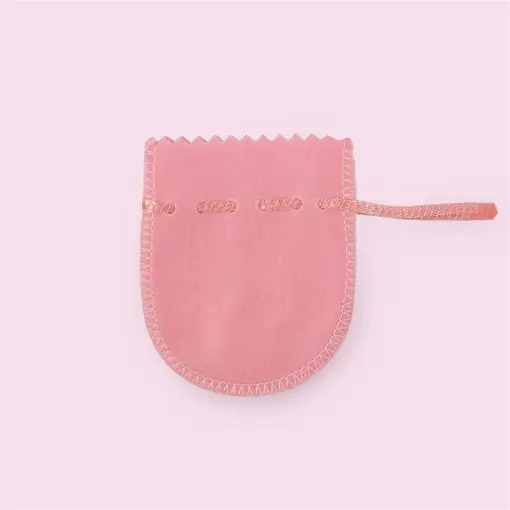 EMBALAGEM POLIÉSTER 6,5X8CM COM 10 UNIDADES ROSA