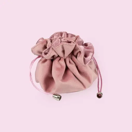 PORTA JOIAS PURSE PLUSH ROSA