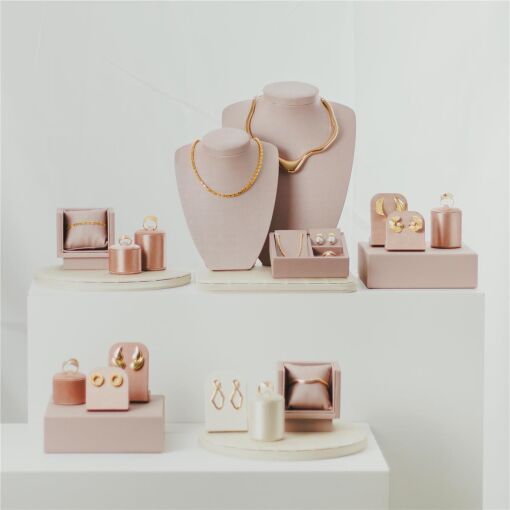 KIT EXPOSITOR ROSE + PÉROLA 20 PEÇAS