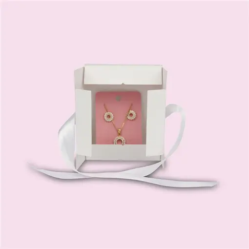 CAIXINHA ENCANTO COM FITA EM CETIM PCT C/10 UNI