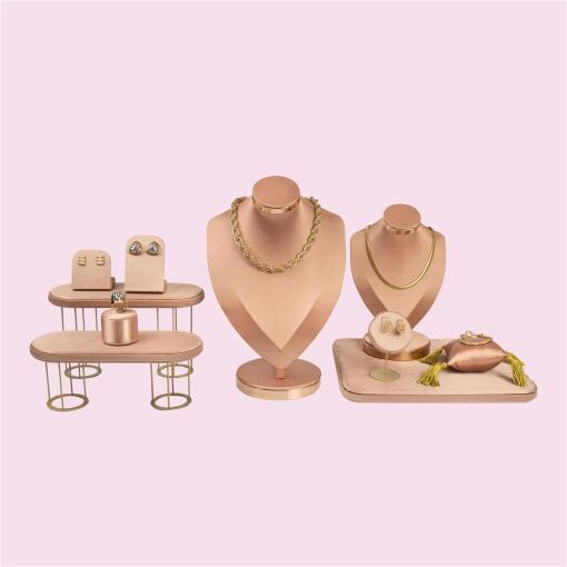 KIT VICENZA + ESTHER CETIM ROSE 10 PEÇAS