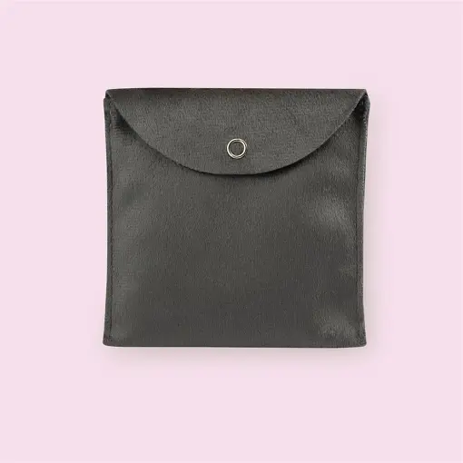 ENVELOPE 12X12 PLUSH CINZA ESCURO