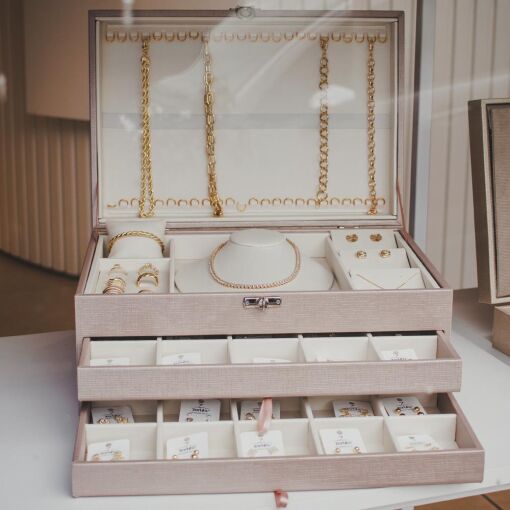 MALETA EXPOSITORA LINHO ROSÉ