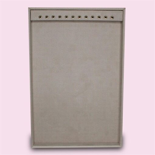 BANDEJA PARA CORRENTES SUEDE AREIA 25X37,5CM