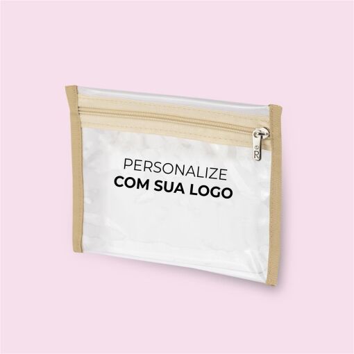 NECESSAIRE SLIM PERSONALIZADO VALOR UNITÁRIO PARA 10 UNIDADES