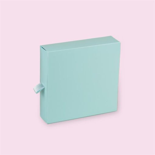 CAIXA PARA JOIAS CONJUNTO 10X10CM GAVETA COM 10 UNIDADES TIFFANY