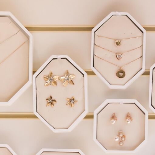 EXPOSITOR ESMERALDA PARA PAINEL TAMANHO M