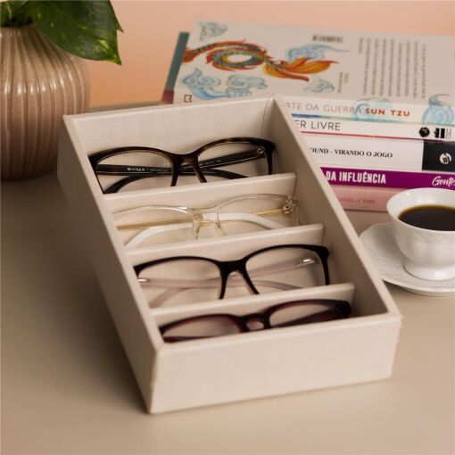 BANDEJA PARA 4 ÓCULOS FACTO OFF WHITE