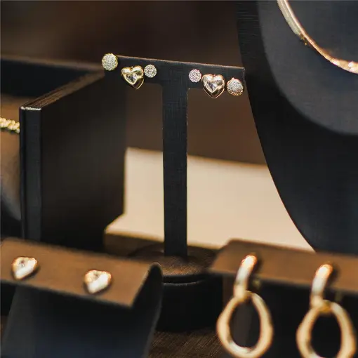 EXPOSITOR PARA BRINCOS T PARA 3 PARES FACTO PRETO M