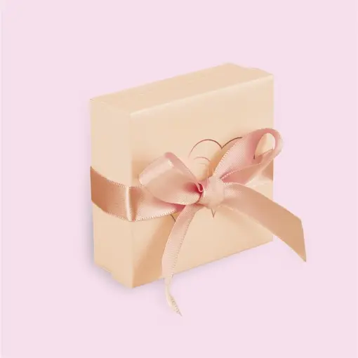 CAIXA PARA JOIAS CONJUNTO 08X08CM COM LOGO AMOR COM 10 UNIDADES