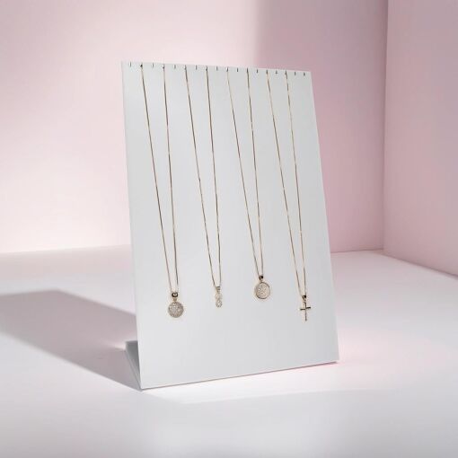 EXPOSITOR LAQUEADO PLACA PARA CORRENTES