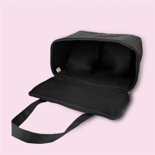 BOLSA MASTER SEM BANDEJAS LINHO PRETO