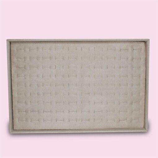 BANDEJA 90 CORTES SUEDE AREIA 25X37,5CM