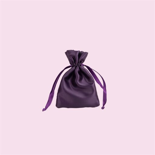 SAQUINHO CETIM 08X11CM ROXO LISO PCT 10 UNIDADES