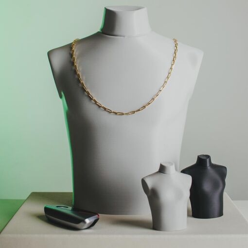 BUSTO SLIM MASCULINO CINZA