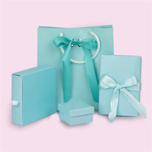 COMBO DE EMBALAGENS PARA JOIAS TIFFANY