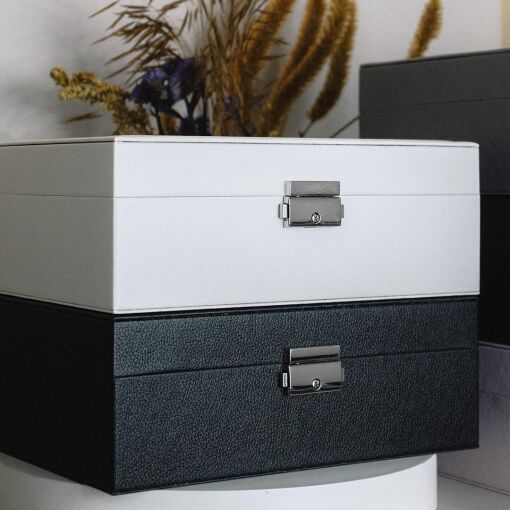 PORTA JOIAS EXCLUSIVE PRETO P