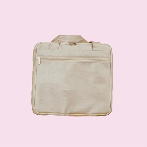 BOLSA REVENDEDORA P/ 8 BANDEJAS CORINO LINHO CHAMPAGNE AVULSA