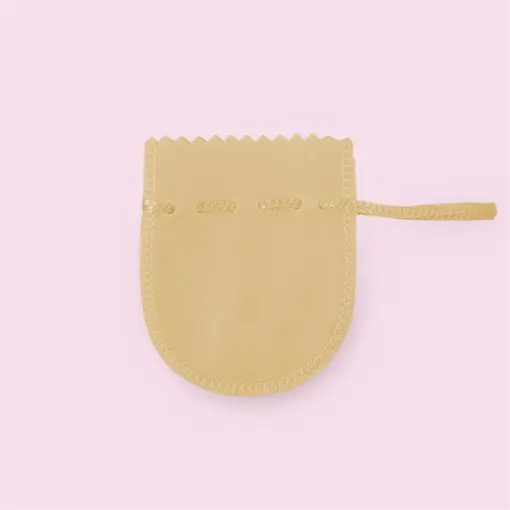 EMBALAGEM POLIÉSTER 6,5X8CM COM 10 UNIDADES BEGE