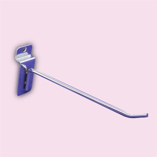 EXPOSITOR PARA GANCHEIRA GANCHO PRATA CROMADO