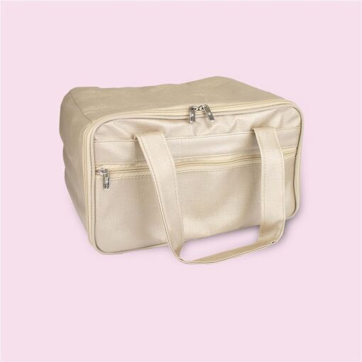 BOLSA REVENDEDORA 5 BANDEJAS 21X29CM LINHO CHAMPAGNE AVULSA