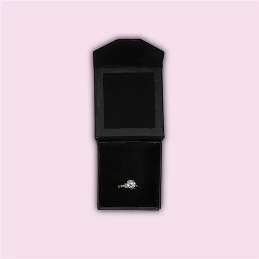 ESTOJO LUXO PARA ANEL PRETO