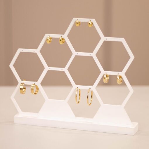 EXPOSITOR LAQUEADO PARA BRINCOS COLMEIA