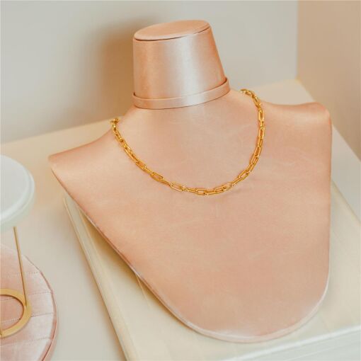 EXPOSITOR BUSTO HORIZONTAL VICENZA ROSÉ LISO