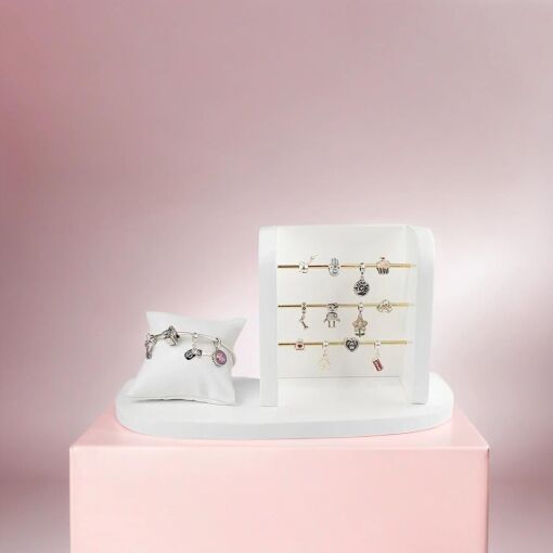 EXPOSITOR LAQUEADO PARA CHARMS BERLOQUES MINI