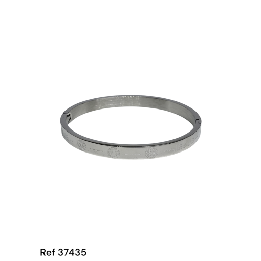 Bracelete Aço Jesus São Bento