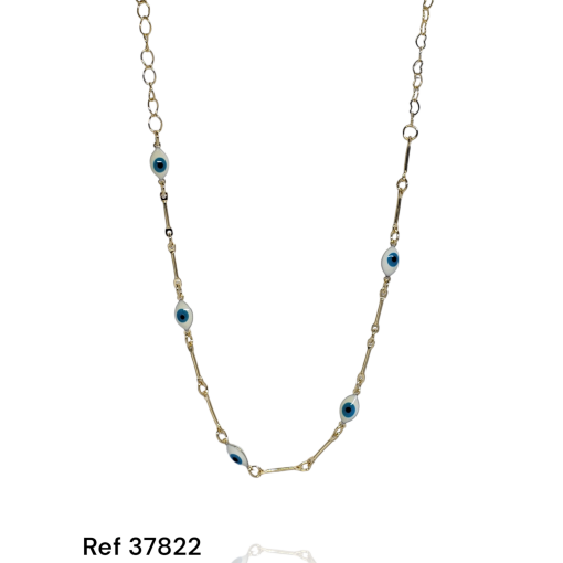 Choker Olho Grego Palito