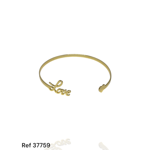 Bracelete Love Coração Ênfase