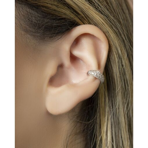 Piercing Ouro Branco Fake 3 Filetes Mz "Sublime"