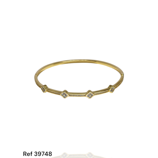 Bracelete Vancleef Cravejado Ternura
