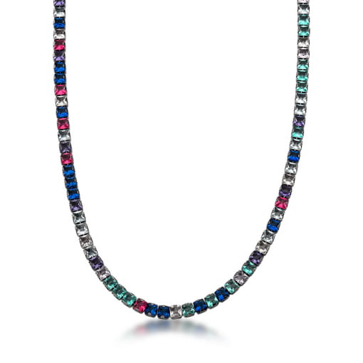 CHOKER ESTILO RIVIEIRA COM ZIRCÔNIAS