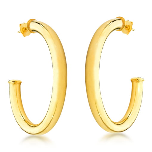 ARGOLA DOURADA DE PINO CLÁSSICA
