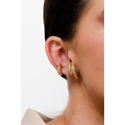 BRINCO DOURADO EAR JACKET