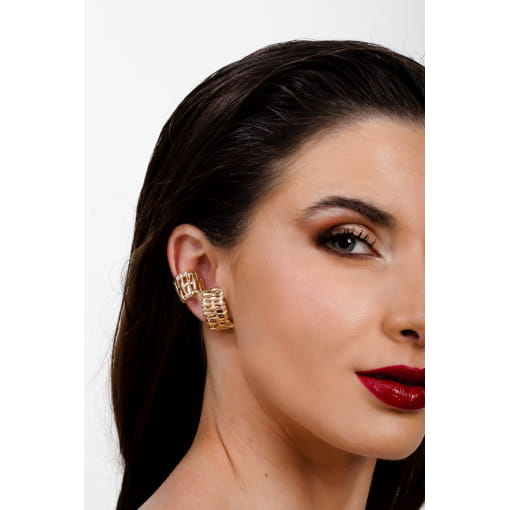 BRINCO DOURADO EAR JACKET