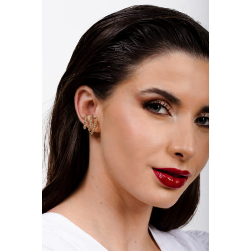 MIX DE PIERCING FAKE DOURADO